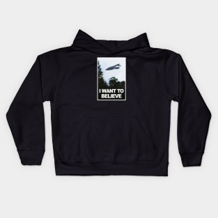 I want to believe... Orville Kids Hoodie